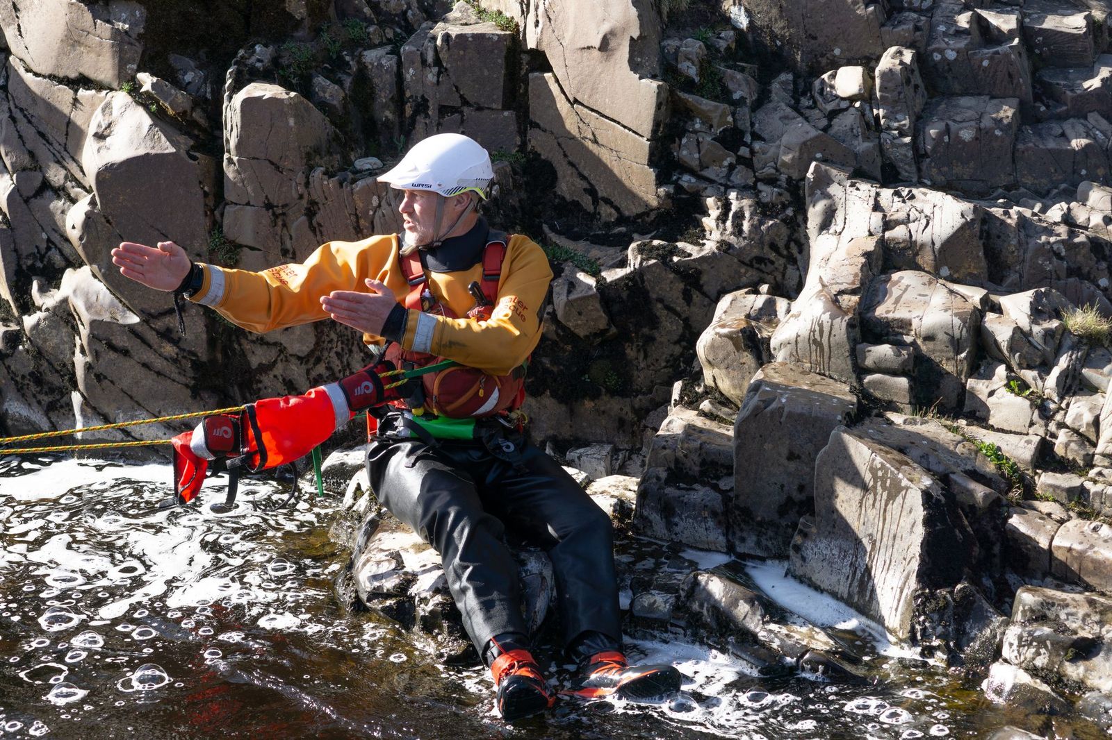 whitewater entrapment training
