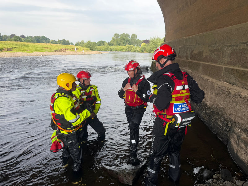 flood rescue technicians training for their rescue 3 instructors award