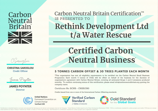 Now Certified Carbon Neutral