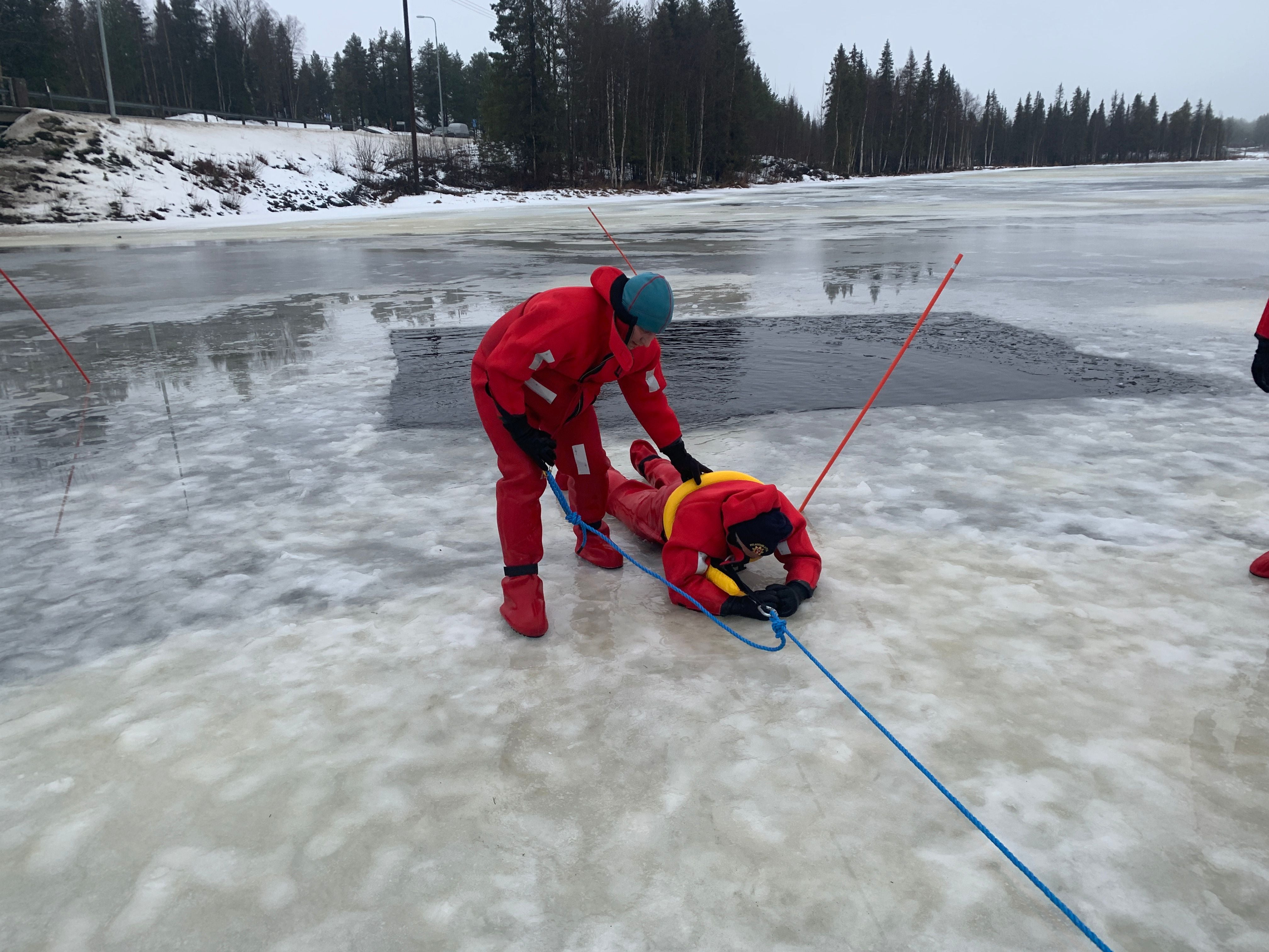 Ice Rescue Rope System Ice Rescue – Water Rescue